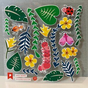 Pipsticks Catch The Bug Stickers